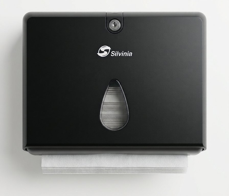 N-Folded Paper Dispenser - Black